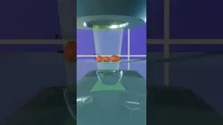 Working principle of the compound microscope in 3d animation. #microscope  #optics #physics #light