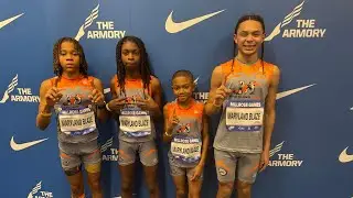117th Millrose Games February 8, 2025. Maryland Blaze Youth Boys 4x200