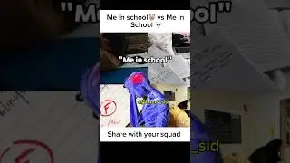 ME IN SCHOOL 🤡 VS ME IN SCHOOL 💀 | SCHOOL LIFE MEME #shorts #bgmi #pubg #memes #phonk #pubgm