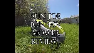 Sun Joe 40 V Cordless Lawn Mower Review iOn16LM