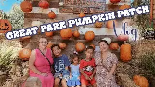 Посещение тыквенной плантации в Большом парке | VLOG
