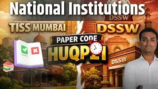 CUET PG HUQP21 National Institutions Chapter | MSW Preparation 2026 (Full Explanation)