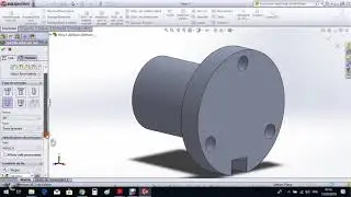 Solidworks Poupée mobile assemblage Ecrou+forreau