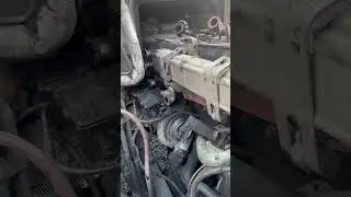 Cleaning EGR valve cooler in Volvo d12 engine