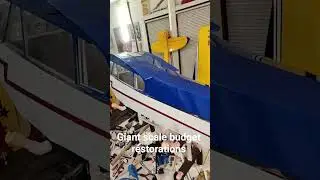 33% Реставрация Balsa USA Cub #бюджет #сделай сам #возрождение ##газовый двигатель #модельсамолет...