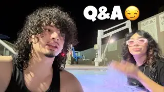 HOT TUB Q&A WITH TIKTOK CRUSH