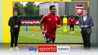 GABRIEL JESUS RETURNS! ARSENAL STAR SPOTTED TRAINING AT SOBHA AFTER LONG INJURY ABSENCE!