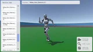 Unity Asset Sportsmotion Track And Field 01(MotionViewer Demo Ver.02)