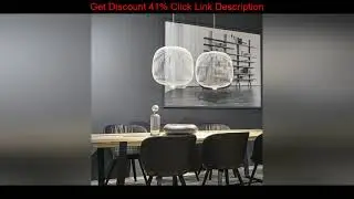 Deal Foscarini Spokes 1/2 Pendant lights Modern LED kitchen hanging lamps Bird Cage Fixtures Dining
