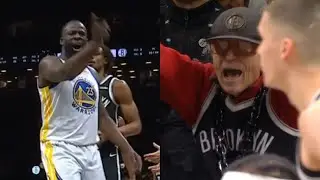 Draymond to Nets superfan 