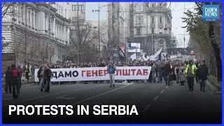 Thousands In Serbia Protest Law To Speed Kushner Development Of Old Army Compound
