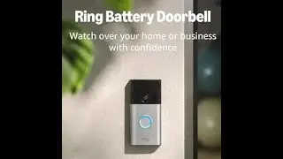 Ring Battery Doorbell REVIEW!