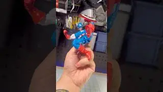 Upgrading my Shelves with the brand new Secret Wars Captain America #actionfigures #marvellegends