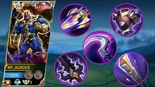 ALDOUS THANOS BUILD = 1-SNAP DELETE! (Late-Game GOD MODE)