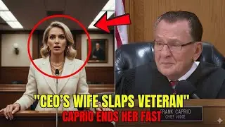 Arrogant CEO&rsquo;s Trophy Wife Slaps 69-Year-Old Veteran &mdash; Judge Caprio Gives Maximum Sentence!