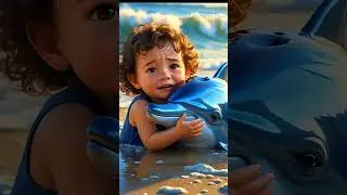 &ldquo;Baby Saved by a Blue Dolphin 🐬👶 | Heartwarming Ocean Rescue 🌊✨&rdquo; #babyshorts #trend
