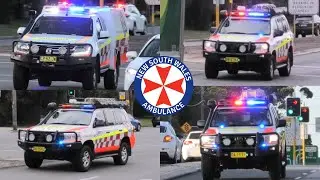 [NSW Ambulance] Special Operations Team - SOT72  SOT75  SOT29 & Car650 Responding