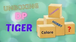 Unboxing TIGER - Kit lampada diamond painting