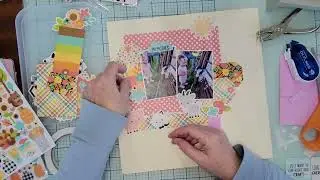 Creating with Collections Vol. 5 - Hello Kids - Doodlebug Farmhouse - Scrapbook Process Video