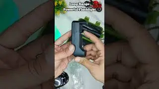 Long range Powerful flashlight with SOS mode