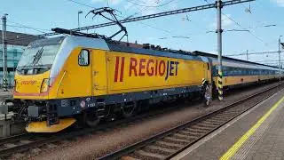 REGIO JET 388 002 w kierunku Ostravy 05.2022 Bohumin