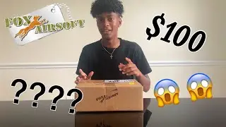 $100 Fox Airsoft Mystery Box Unboxing!!