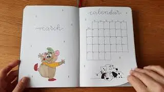Custom bullet journal flipthrough - extensive