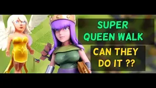 Beautiful Ladies of COC - 17 Max Healers & Queen (Super Queen Walk)