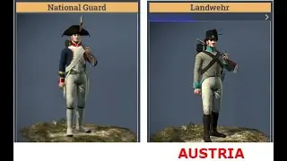 Napoleon: Total War 1vs1: National Guard vs Austrian Landwehr