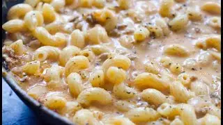 How to make Pasta with minced Meat and creamy White Sauce Easy recipe