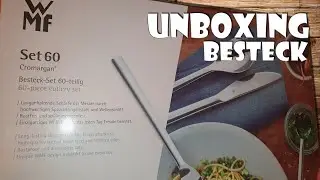 Unboxing WMF Cromargan Besteck Set 12 Personen [4K]