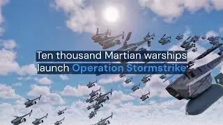 The war between the Martian & Jupiterian#war#Story#galactic war