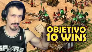 OBJETIVO: 10 WINS - CAMINO a 2K por 3 MIL DOLARE$$$    #ageofempires