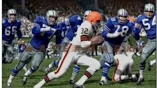 R.I.P JIM BROWN RUNNINGBACK G.O.A.T