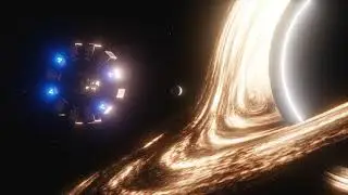 Endurance and Gargantua In Blender