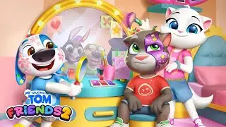 My Talking Tom Friend 2 | Angle come and Makeup Vicky | Part 3 #angletom #tom