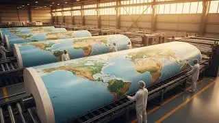 The Making of Globes Applying Map Gores for Geographical Accuracy