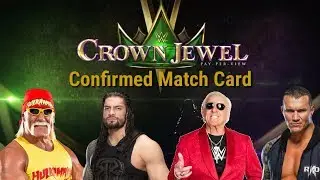 WWE Crown Jewel Confirmed Match Card
