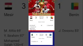 Salah & Mahrez Jagoan Timnas🫡 #highlights #pialaafrika