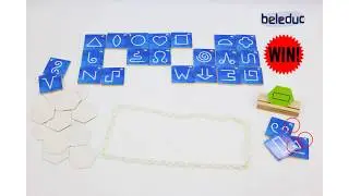 Beleduc Cumulo Board Game - Create geometric shapes using cloud formations
