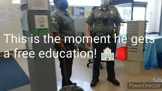 This is a STATE building NOT public! (1st Amendment Audit)
