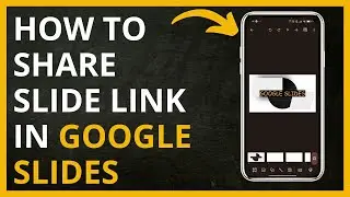 How To Share Slide Link in Google Slides in 2024
