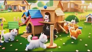 Cutest Kitten Farm Baby Cats Playing, Dancing & Mud Fun Cutest Cats Dancing, Eating & Mud Party#cat