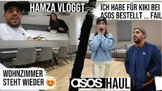 Kiki & Hamza - ASOS Haul voll der FAIL - Unser Wohnzimmer steht wieder - @KikisKitchen  #VLOG3