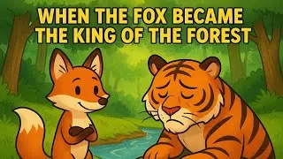 Clever Fox Outsmarts the Tiger | English Moral Story | Wisdom Wins Over Strength
