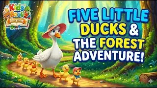 Пять маленьких утят и лесные приключения 🦆🌿 | Увлекательная поучительная история для детей