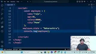 #javascript_interview_questions | how to add new property to existing object
