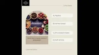 Which food is a good source of antioxidants?