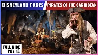 Disney Paris | FULL Queue & Pirates Of The Caribbean RIDE POV