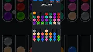 Ball Sort Puzzle n&iacute;vel 2416 #games #androidgameszone #gaming #puzzle #colors #level #automobile #pop